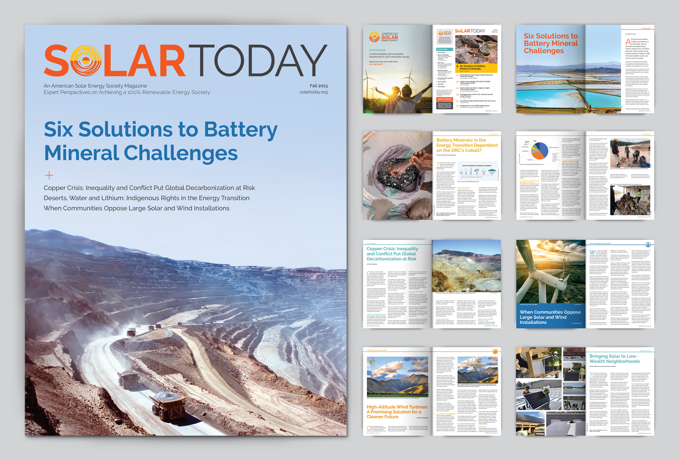 Solar Today Magazine Design